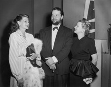 Rita Hayworth With Orson Welles And Ann Sothern Elegant And Glamorous 4x6 Pictu picture