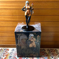 Q-Six Dragon's Crown Black Dark ELF BEASTMASTER 1/7 Figure 2019 with box USED picture