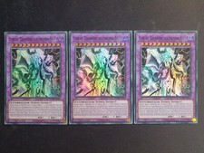3x Yu-Gi-Oh MZMI-EN014 Clorless Chaos King of the Dark World SR NM 1st Ed picture