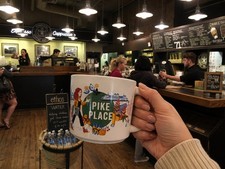 Very Rare - Starbucks Pike Place First Store Discovery Series Mug - New In Box picture