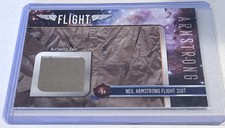 Historic Autographs 2023 Flight Authentic Relic Neil Armstrong /499 Flight Suit picture