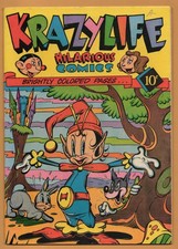 KRAZYLIFE #1  7.5     VERY FINE- picture
