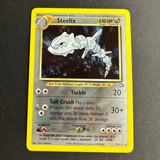 Pokemon TCG Steelix Neo Genesis Unlimited Holo 15/111 Rare NM picture