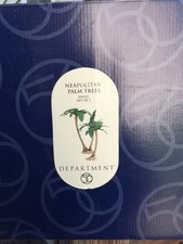 DEPT 56 NEAPOLITAN PALM TREES SMALL NEW IN BOX (T) picture