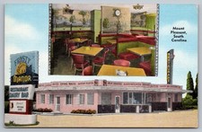 Mt. Pleasant SC South Carolina Frosty Manor Restaurant Dairy Bar UNPOST Postcard picture