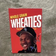 General Mills Wheaties Michael Jordan Sticker Promo Card Sports Stars USA 103 picture