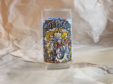 1981 Great Muppet Caper Movie beverage glass - Miss Piggy picture