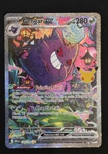 Pokemon 30th Anniversary Gengar EX SIR 154/128 In Hand picture