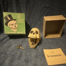 Vintage 1954 Mister bones Talking Skull picture