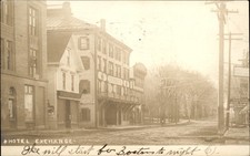 Houlton Maine ME Hotel Exchange c1900s-10s Real Photo Vintage Postcard bhn picture