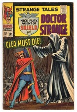 Strange Tales 154 1967 Marvel Comics VG- 3.5 Umar Dr. Strange Nick Fury picture