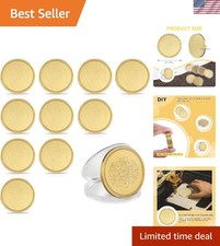 Quality Brass Challenge Coins 10pcs 40mm for Engraving, Gift & Collectibles picture