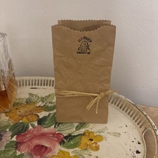 Michael Harvey Ceramic Vase Harvey Craft Ceramic Paper Bag Vase #2 Quebec Made picture