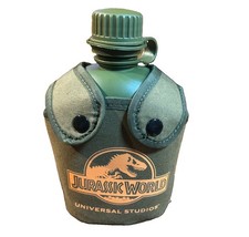 Universal Studios Hollywood Jurassic Park World Halloween Costume Water Canteen picture