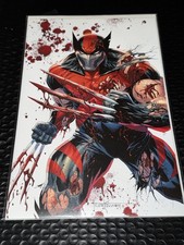 Ultimate Wolverine #1 MegaCon Excl Tyler Kirkham Battle Damage Virgin Variant picture