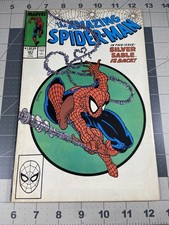 The Amazing Spiderman #301 Silver Sable It’s Back June 1988 Marvel Comic  picture