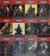 Hellboy Vol 1-12 Complete TPB Set Mike Mignola Dark Horse Graphic Novels picture