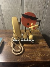 Vintage 7-UP Red Dot Guy Land-Line Phone Telephone Vintage 1990  picture