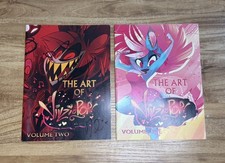 The Art Of Vivziepop SIGNED Volume 1 & 2 - Hazbin Hotel Helluva Boss picture
