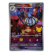 Pokémon TCG: Chandelure 137/128 30th Anniversary NM picture