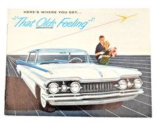 1959 Oldsmobile Dealer Sales Brochure Beautiful Graphics Vintage GM Original picture