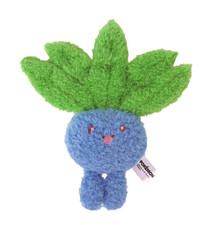 Pokemon Official Plush Doll Series : Fluffy Flat Oddish 16cm Key Ring Bag charm picture