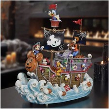 Disney Halloween Animated Pirate Ship with Lights & Music Mickey Mouse  picture