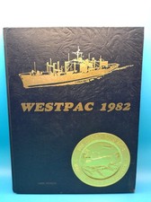 WESTPAC 1982 USS Niagara Falls AFS-3 Cruise Book Mark Proesch Hardcover Naval picture