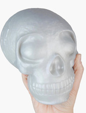 ORB Easy Sqweezy Jumbo Skull Squishy Toy - Stretch, Squish, and Squeeze picture