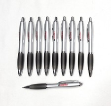 NUTELLA Advertisement Pen Lot: 9 Count Retractable Click Pens w/Rubber Grip picture