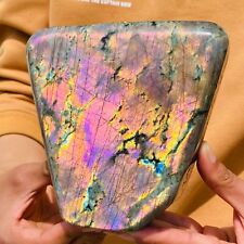 4.34LB Large Amazing Natural Purple Labradorite Quartz Crystal Specimen Healing picture