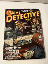 DIME DETECTIVE Pulp Magazine October 1942 VG/FN 5.0 John Lawrence picture
