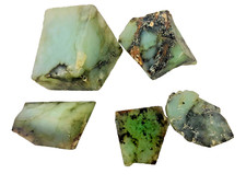 Raw Chrysoprase 100g- Genuine Green Crystal for Heart Chakra Balancing & Healing picture