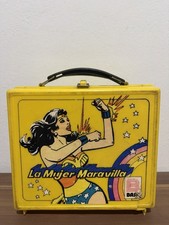 Vintage 1970s Rare 70s Wonder Woman 1979 Lunchbox Basa picture