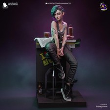 Judy Alvarez | Cyberpunk 2077 | 1/8 Scale Resin Kit | Braindance Bar Diorama picture