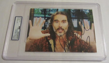 Russell Brand actor comedy 5x7 photo signed autographed PSA authentic Stay Free picture