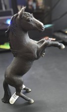 Schleich 13624 Mustang Stallion Black Rearing Retired Figurine w/ Tag picture