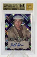 2022 Leaf Pop Century ROBERT DE NIRO AUTO #/10  BGS 9.5 / Auto 10 RARE picture