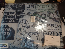 Breyer Traditional Pony Pouches Set of 2  New pattern featuring Breyer logos B picture