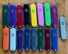 Victorinox Classic SD 58mm Swiss Army Knife Multiple Colors Build Your Lot Used picture