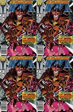 Darkhawk #24 Newsstand Covers (1991-1995) Marvel Comics - 4 Comics picture
