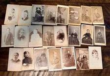 23 CDV Photo Lot Civil War Era & Later picture