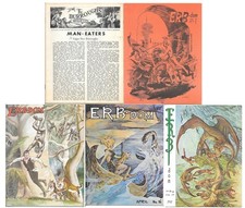 Vintage Edgar Rice Burroughs Fanzine Lot ERB-dom 11 15 16 17 Burroughs Bulletin picture
