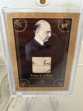 Rare: 2025 Pieces Of The Past 1920s Pierre S. Du Pont Handwritten Relic R-36 picture