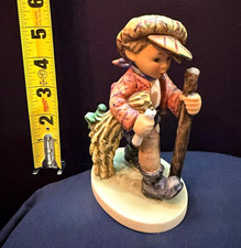 Goebel Hummel/Goebel “On Secret Path” Porcelain Hand Painted Boy TMK-5 picture
