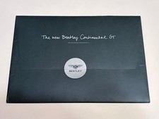 2010 BENTLEY CONTINENTAL GT ART PORTFOLIO SALES BROCHURE IN EXCELLENT CONDITION picture