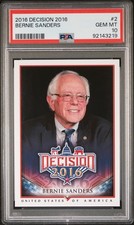 2016 DECISION 2016 #2 BERNIE SANDERS PSA 10 picture