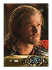 2011 Upper Deck Thor Movie BASE Card #71 / Chris Hemsworth as Thor ROOKIE RC picture