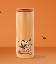 Starbucks Korea  x Peanuts Snoopy Pumpkin  Tumbler 16oz (473ml ) Halloween picture