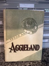 1952 📚Texas A&M Aggieland University Yearbook Volume 50 💫XL Size VG++ Aggies picture